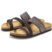 LASCANA Zapatos abiertos negro