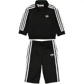 Adidas Originals Ropa para correr 'Firebird' negro / blanco