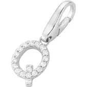 Giorgio Martello Milano Colgante 'Q' plata