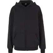 Urban Classics Sudadera con cremallera negro