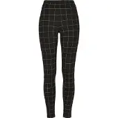 Urban Classics Leggings negro / blanco