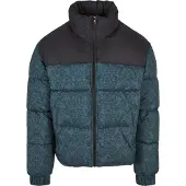 Urban Classics Chaqueta de invierno petróleo / jade / negro