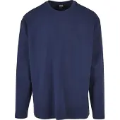 Urban Classics Ultra Heavy Oversized Longsleeve Darkblue Talla: S | Manga Larga Outlet | Hombre | Azul