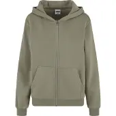Urban Classics Sudadera con cremallera caqui