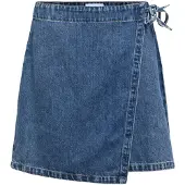 Object Falda 'OBJRosie' azul denim