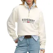Superdry Sudadera Con Media Cremallera Athletic Essential Graphic