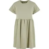 Urban Classics Vestido 'Empire Valance' verde pastel