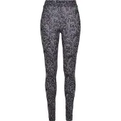 Urban Classics Leggings negro / blanco