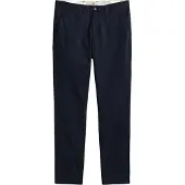 Gant para hombre. 1501000 Pantalones chinos Slim Fit Azul Marino (36/32), Casual, Algodón, Clásico, outlet 2026.
