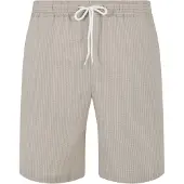 Urban Classics Pantalón 'Seersucker' gris / greige
