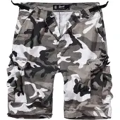 Brandit Pantalón caqui / caña / negro / blanco