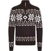 !Solid Jersey 'Norwin' marrón / gris / negro / blanco