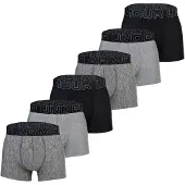 Under Armour Calzoncillo boxer gris / negro