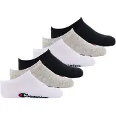 Champion Calcetines gris / rojo / negro / blanco