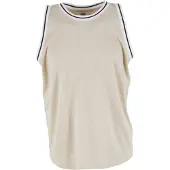 DEF Camiseta beige claro / negro / blanco