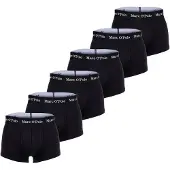 Marc O'Polo Calzoncillo boxer negro / blanco