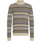 Blend Jersey beige / camelo / navy