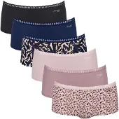 Sloggi Panti beige / navy / rosa / negro