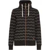 Oxmo Cárdigan 'Vanta' negro / blanco