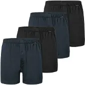 Schiesser Calzoncillo boxer negro