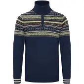 Blend Jersey beige / azul / marrón / verde