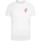 Mister tee Camiseta 'Negroni Please' rojo / blanco