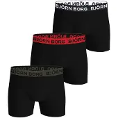 Björn Borg Calzoncillo deportivo gris oscuro / rojo / negro / blanco