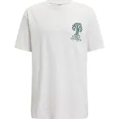 Urban Classics Camiseta turquesa / blanco