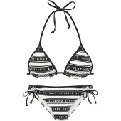 Elbsand Bikini negro / offwhite