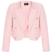 Faina Blazer rosa / blanco
