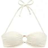 LASCANA Top de bikini blanco