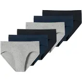 Schiesser Braga azul oscuro / gris moteado / negro