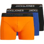 Jack & jones Calzoncillo boxer 'JACTheodore' azul / naranja / negro