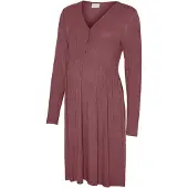 Mamalicious Vestido marrón castaño
