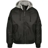 Brandit MA1 Sweat Hoodie Chaqueta Negro 3XL hombres