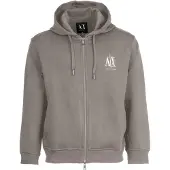Armani Exchange Sudadera con cremallera beige