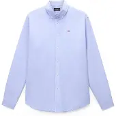 Napapijri - G-Terra L/S - Camisa size XS, morado