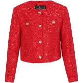Faina Blazer rojo