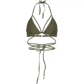 LASCANA Top de bikini oliva