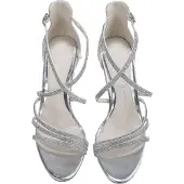Buffalo Zapatos con plataforma 'Makai' plata