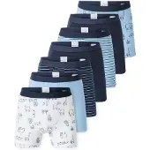 Schiesser Calzoncillo '95/5' azul / azul claro / blanco