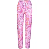 Pj Salvage Pantalón de pijama 'Stay Groovy' lila pastel / rosa / magenta / blanco