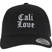 Mister tee Gorra 'Cali Love' negro / blanco