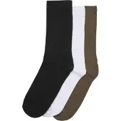 Urban Classics Calcetines caqui / negro / blanco
