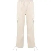 DEF Pantalón cargo 'Empire' beige claro