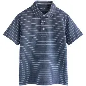 Next Camiseta azul moteado / blanco