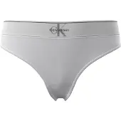 Calvin Klein Underwear Tanga gris / negro / blanco