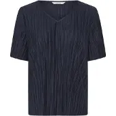 Cream Blusa 'Juniper' navy