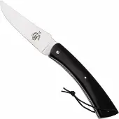 Laguiole En Aubrac Camembert CAM-SPL-EBW Ebony Wood, Spiral Spring, navaja