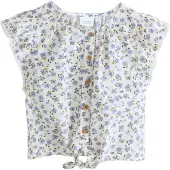 Next Blusa kiwi / lila / blanco